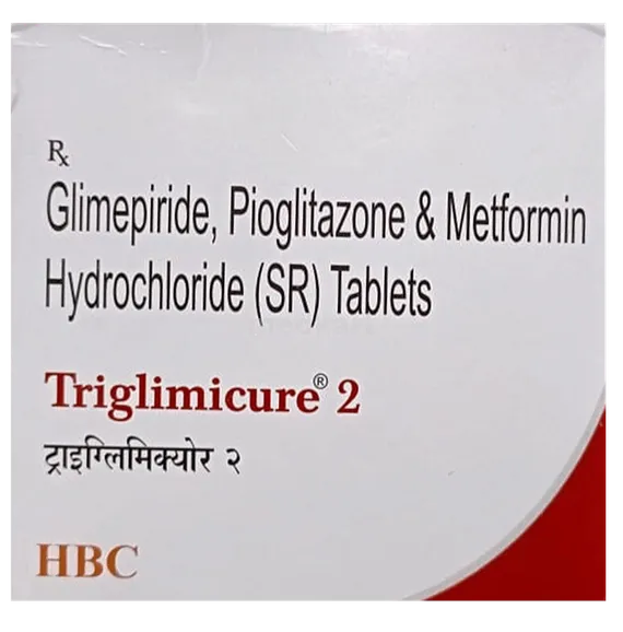 triglimicure 2mg tablet 15's